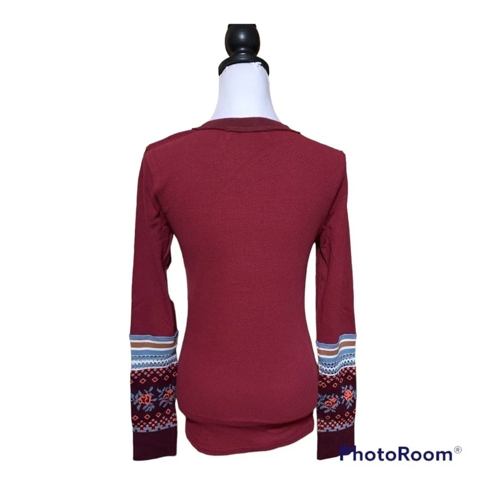 Free People We The Free Mikah Layering Cuff Top size M NWT